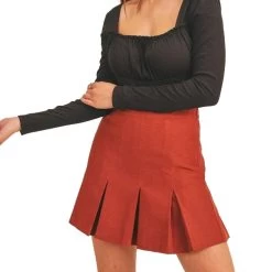 Women's Sadie & Sage Splendor Pleated Skirt