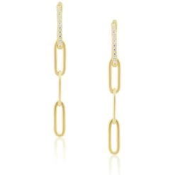 Sahira Nina CZ Drop Earrings