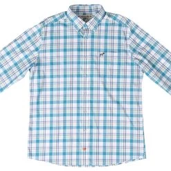 Men's Southern Point Hadley Performance Button Down - Topwater Plaid