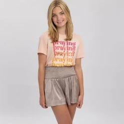 Women's TCEC Woven Smocked Shorts 11 Women's TCEC Woven Smocked Shorts -Fashion Clothing Shop tcec womens wovensmocked shorts cp8994 mocha 79482.1659105135