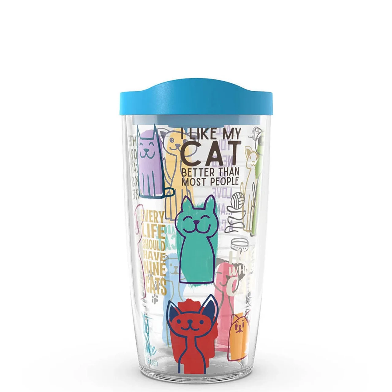 Tervis 16 Oz Cat Sayings Tumbler 3 Tervis 16 Oz Cat Sayings Tumbler