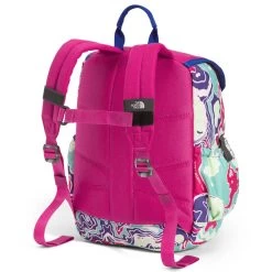 Kids' The North Face Mini Explorer Backpack -Fashion Clothing Shop the north face kids youth mini explorer backpack nf0a52vw 95j peak purple terrain multi print fuschia pink back 34794.1657207694