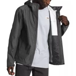 Men's The North Face Venture 2 Jacket -Fashion Clothing Shop the north face mens venture 2 jacket 2vd3 6jj dark grey heather inside 95191.1604074080