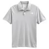 Men's The North Face Wander Polo Shirt -Fashion Clothing Shop tnf mens wander polo DV9 meld grey heather front 51442.1644862139