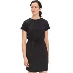 Women's The North Face Never Stop Wearing Dress 7 Women's The North Face Never Stop Wearing Dress -Fashion Clothing Shop tnf womens never stop wearing dress JK3 black front lifestyle 92401.1645134537