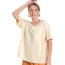 Women's Umgee French Terry Top