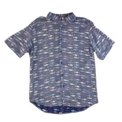 Men's Vintage Havana Endless Summer Button Down- Fish
