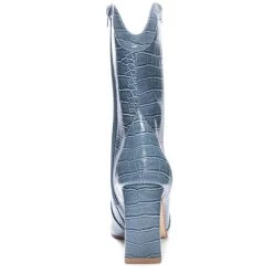 Women's Chinese Laundry Forester Western Boot - Blue -Fashion Clothing Shop womens chinese laundry forester western boot BFHR01QCD blue back 00282.1665508583