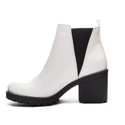 Women's Chinese Laundry Lisbon Patent Bootie -Fashion Clothing Shop womens chinese laundry lisbon patent bootie GLIT18XDF white side1 15264.1631651493