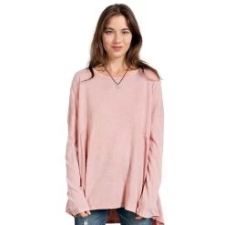 Women's Easel Washed Tunic Top