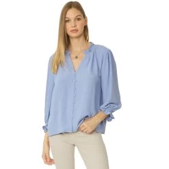 Women's Entro Button Down Blouse