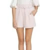 Women's Entro High-Waisted Belted Shorts