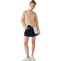 Women's Free People Ray Cordoruy Mini Skirt