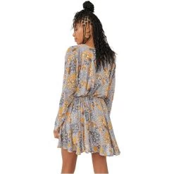 Women's Free People Teegan Mini Dress -Fashion Clothing Shop womens free people teegan mini dress ob11418794 sky blue back 36472.1650574519