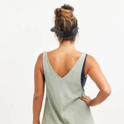 Women's Hemlock Hat Co. The Capri Visor - Onyx -Fashion Clothing Shop womens hemlock hat the capri visor 21CV003 ONYX back 59602.1647032609