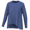 Womens Huk Waypoint Flow Crew Shirt -Fashion Clothing Shop womens huk waypoint flow crewneck shirt H6120127 498 wedgewood blue main 19454.1675192151