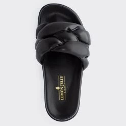 Women's Lemon Jelly Cocoon Slide Sandal 8 Women's Lemon Jelly Cocoon Slide Sandal -Fashion Clothing Shop womens lemon jelly cocoon slide 01BLACK top 99758.1652975801