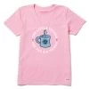 Women's Life Is Good Little Things Mug Short Sleeve Crusher Vee - Happy Pink -Fashion Clothing Shop womens life is good little things mug short sleeve crusher t shirt 77700 HPPYPINK happy pink 63831.1652965294