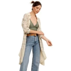 Women's Listicle A Little Bit Of Everything Woven Midi Top