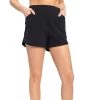 Women's Mono B Athleisure Curved Hem Short -Fashion Clothing Shop womens mono b athleisure curved hemline shorts AP A125 black main 89179.1685121317