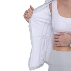 Women's Mono B Pastel Camo Active Jacket -Fashion Clothing Shop womens mono b camo print active jacket AJ B0605 mist inside 75366.1679587027