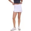 Women's Mono B Essential Active Tennis Skort -Fashion Clothing Shop womens mono b essential active tennis skort AP B0438 white main 31816.1679590299
