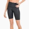 Women's Mono B Foil Highwaist Scale Biker Short