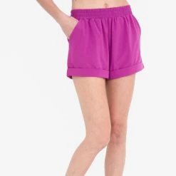 Women's Mono B Highwaist Cuffed Leg Shorts