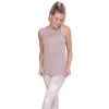 Women's Mono B Semi Sheer Racerback Tank