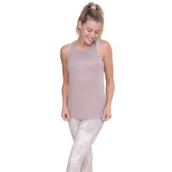Women's Mono B Semi Sheer Racerback Tank