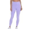 Women's Mono B Tapered Band Highwaist Leggings -Fashion Clothing Shop womens mono b tapered band essential highwaist leggings BP600 lavender main 32129.1679603976