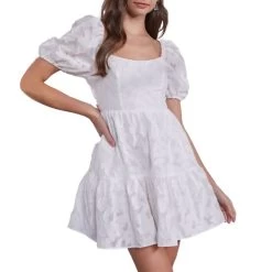 Women's Mustard Seed Floral Tie Back Dress