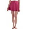 Women's Mustard Seed Satin Skort -Fashion Clothing Shop womens mustard seed satin skort S18811 raspberry front 78067.1631029829
