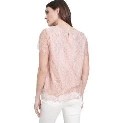 Women's Mystree Scallop Edge Lace Top 6 Women's Mystree Scallop Edge Lace Top -Fashion Clothing Shop womens mystree scallop edge lace top 20281 ROSE back 76498.1649195436