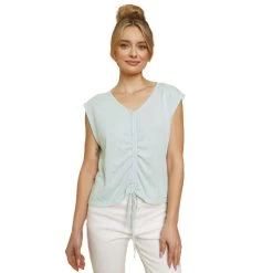 Women's Mystree String Detail Sweater Top