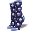 Women's SockSmith Night Tea Night Socks - Navy -Fashion Clothing Shop womens socksmith night tea night WNC2394 navy 85306.1637704365