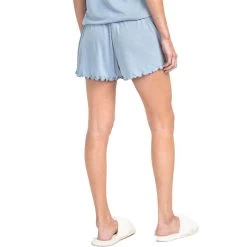Women's Southern Shirt JOMO Modal Pj Tulip Shorts -Fashion Clothing Shop womens southern shirt jomo modal pj tulip shorts 2B035 1081CBLU celestial blue back 11536.1646405861