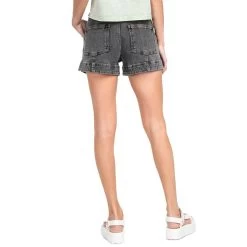 Women's Southern Shirt Nym 90s Knit Denim Shorts -Fashion Clothing Shop womens southern shirt nym 90s knit denim shorts 2H008 1147CHAR washed charcoal back 52907.1646335704
