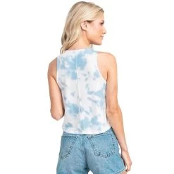 Women's Southern Shirt Washed Boxy Tank 6 Women's Southern Shirt Washed Boxy Tank -Fashion Clothing Shop womens southern shirt washed boxy tank 2G020 1079SBLU summer blue back 49634.1646345162