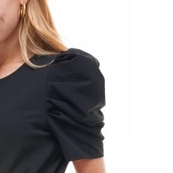 Women's TCEC Puff Sleeve Top -Fashion Clothing Shop womens tcec puff sleevetop CT7272 black sleeve 25875.1632489998