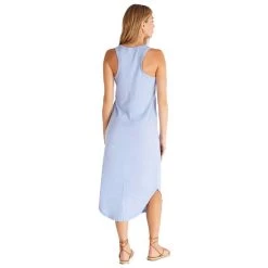 Women's Z Supply Easy Going Cotton Slub Midi Dress -Fashion Clothing Shop womens z supply easy going cotton slub dress ZD231406 BBD back 90460.1680110750