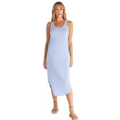 Women's Z Supply Easy Going Cotton Slub Midi Dress