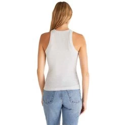 Women's Z Supply Lily Rib Tank -Fashion Clothing Shop womens z supply lily rib tank ZT231140 LHG back 06311.1680108587