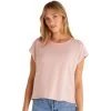 Women's Z Supply Market Cuffed Tee -Fashion Clothing Shop womens z supply market cuffed tee ZT231146 blush mood main 46304.1682537149