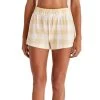 Women's Z Supply Picnic Check Short - Sunflower -Fashion Clothing Shop womens z supply picnic check short SUF sunflower 28166.1650549223