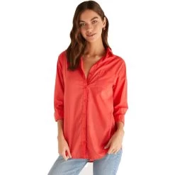 Women's Z Supply Poolside Button Up Shirt