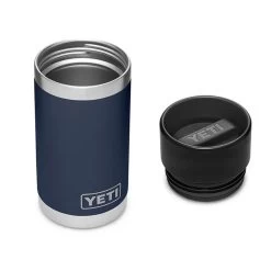 Yeti Coolers Yeti Rambler 12 Oz Bottle With HotShot Cap -Navy -Fashion Clothing Shop yeti rambler 12 oz bottle yrambtl12n navy cap off 85469.1619793959