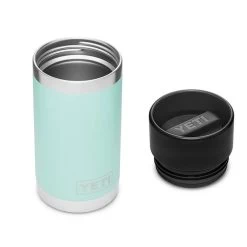 Yeti Coolers Yeti Rambler 12 Oz Bottle With HotShot Cap -Seafoam -Fashion Clothing Shop yeti rambler 12 oz bottle yrambtl12sf seafoam cap off 53564.1619793605