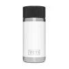 Yeti Coolers Yeti Rambler 12 Oz Bottle With HotShot Cap -White -Fashion Clothing Shop yeti rambler 12 oz bottle yrambtl12w white front main 83424.1619794057
