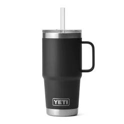 Yeti Coolers Yeti Rambler 25 Oz Travel Mug With Straw Lid - Black